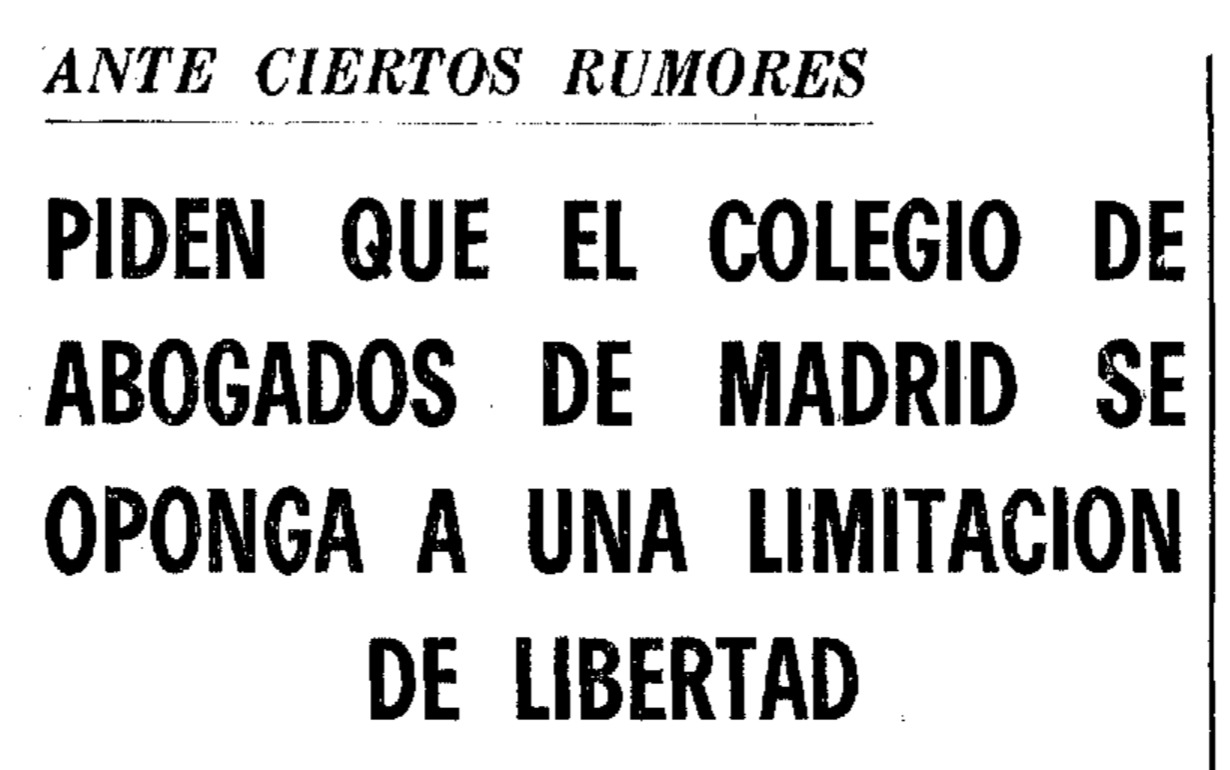 La Verdad · Colegio Abogados Madrid · Agt