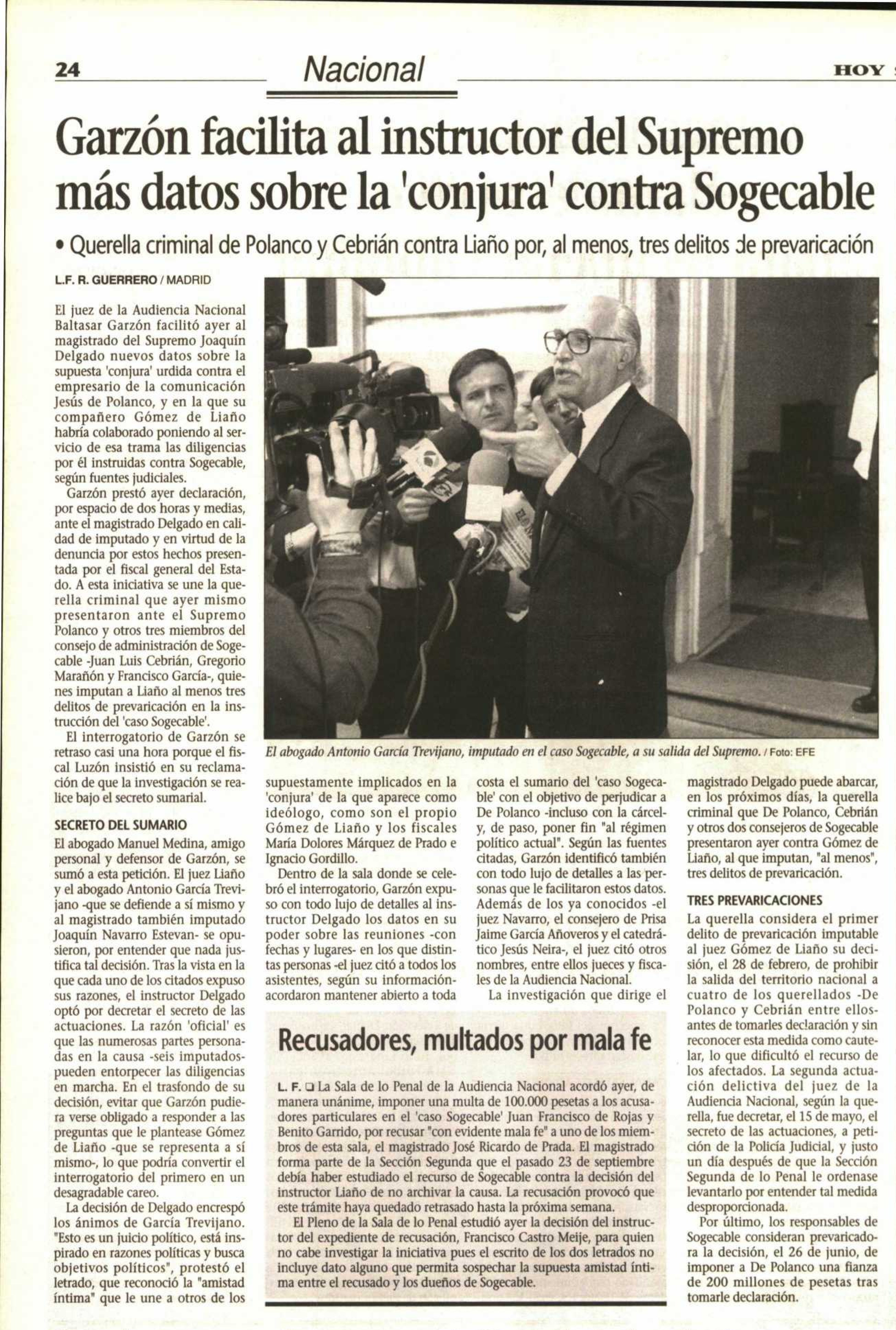 Hoy · Agt Sogecable · Supremo