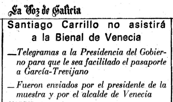 Lavozdegalicia · Bienal de Venecia