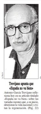 La Razon · Trevijano Apunta Que España No Va Bien