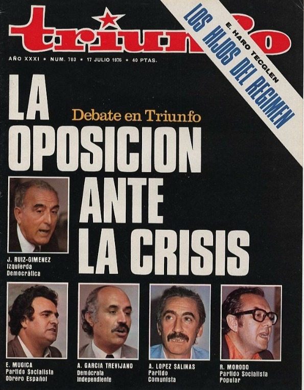 Triunfo · La Oposicion Ante la Crisis