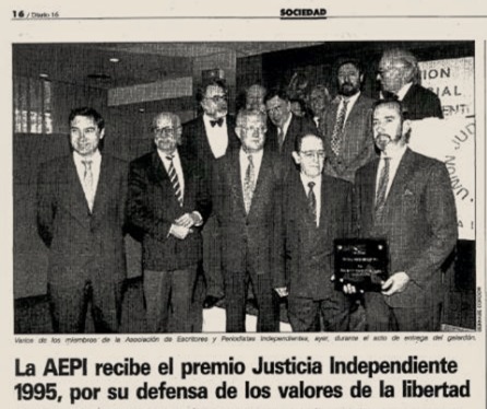 Diario16 · Aepi Recibe Premio