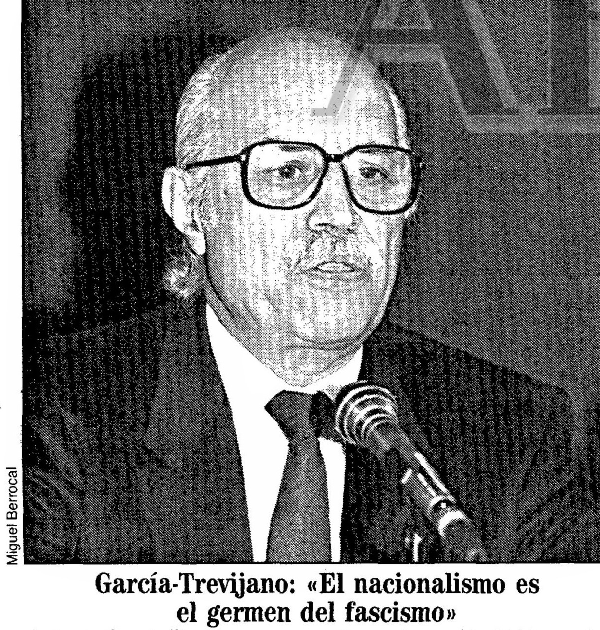 Abc · Foto Agt · El Nacionalismo Es el Germen del Fascismo