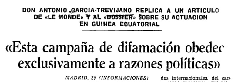 Informaciones · Campaña Difamacion · Declaraciones Agt