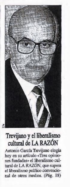 Larazon · Agt y el Liberalismo Cultural en la Razon