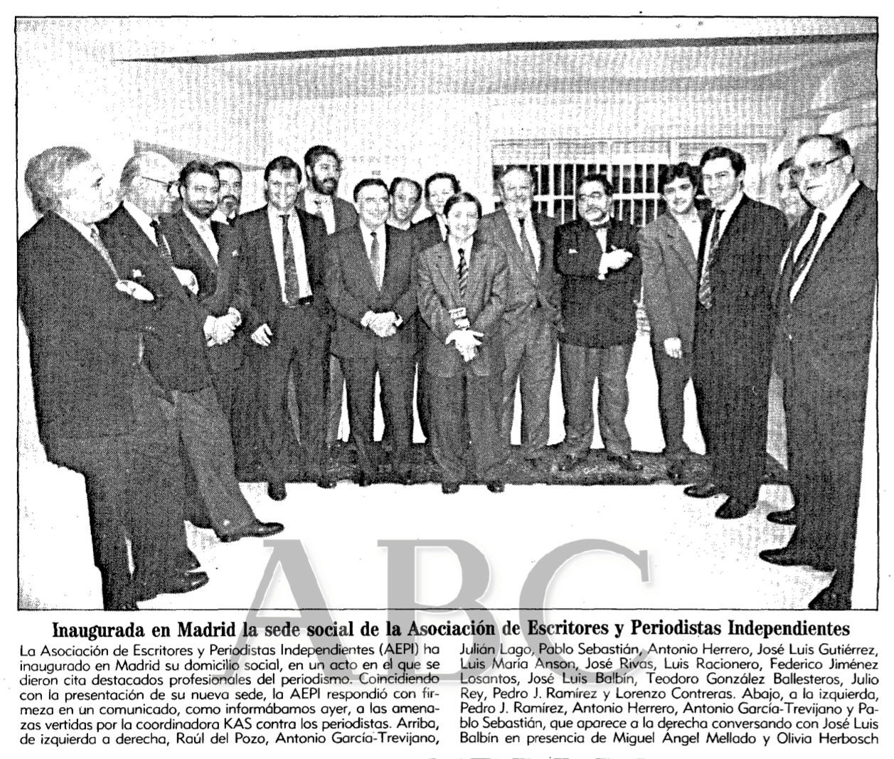 Abc · Foto Inauguracion Sede Aepi