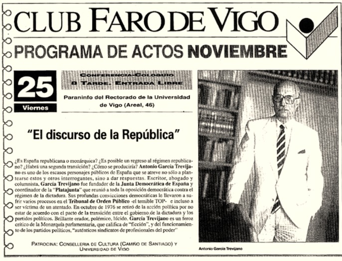 Faro de Vigo · Conferencia Agt