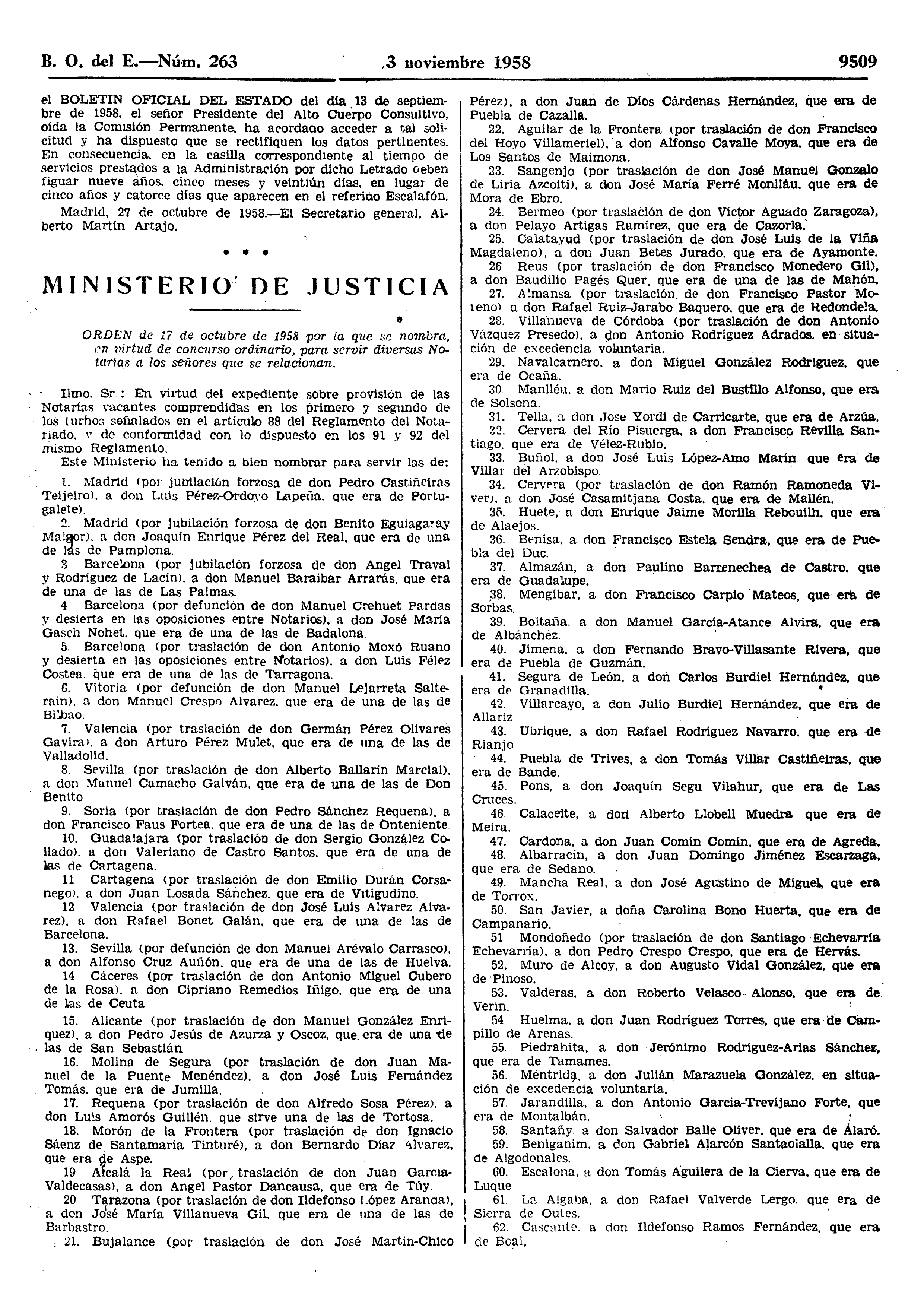 Boe · Notario Jarandilla · Era de Montalban · Agt