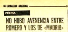 Diariobarcelona · No Avenecia Entre Romero y Trevijano