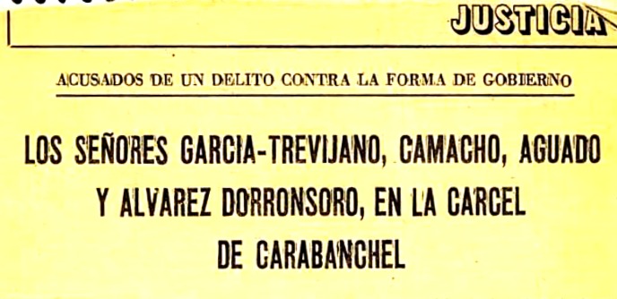 Informaciones · Acusados · Agt · Camacho · Aguado · Dorronsoro · Carabanchel