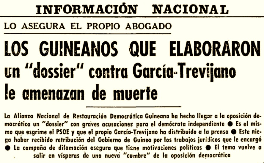 Ya · Guinea · Amenazas