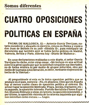 Hoy · Cuatro Oposiciones · Agt Declaraciones · Don Juan