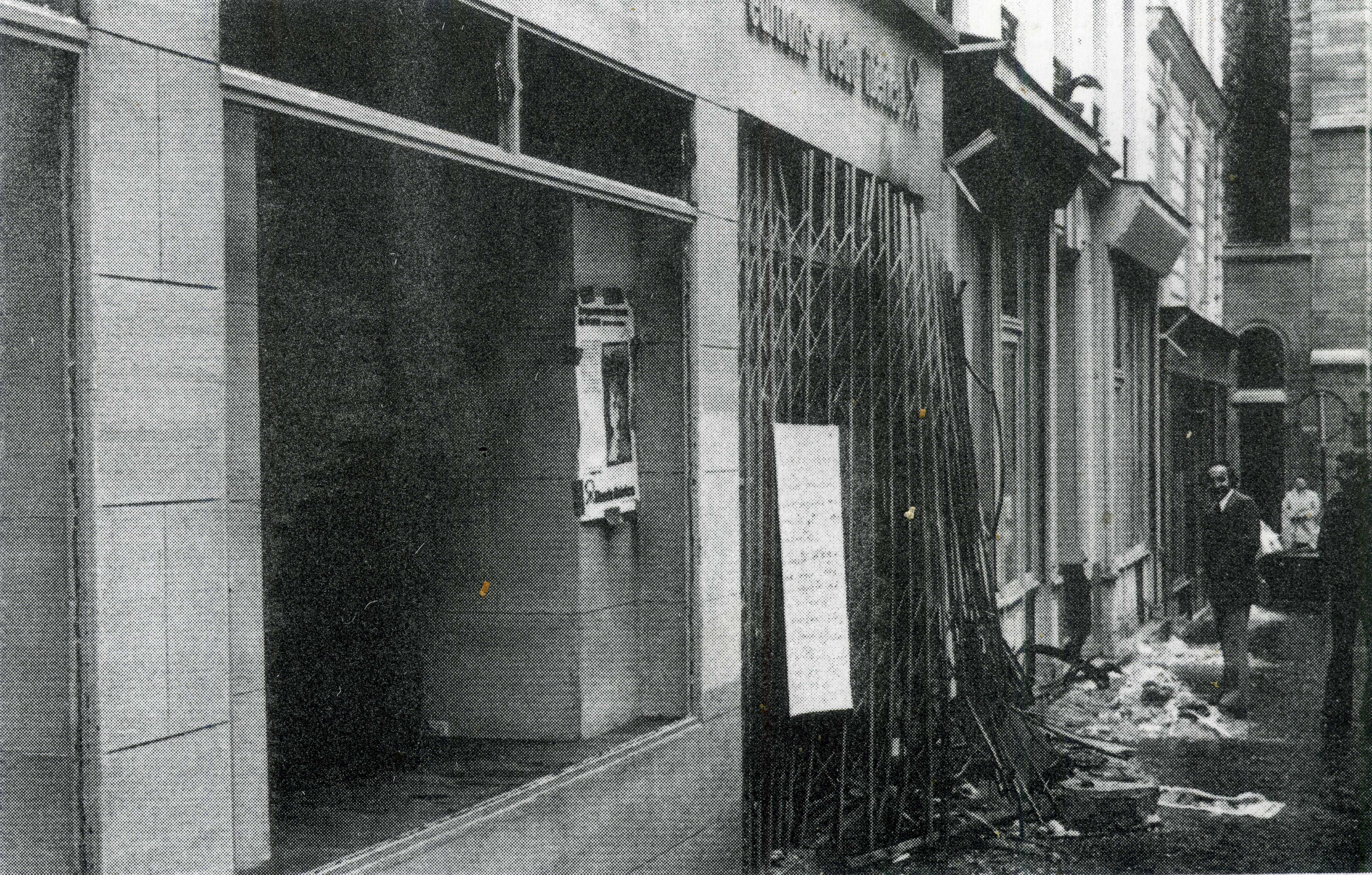 Libreria Ruedo Iberico · Paris · Atentado