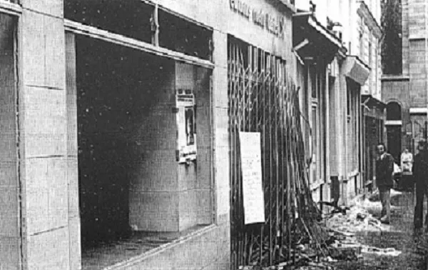 Libreria Ruedo Iberico · Paris · Atentado