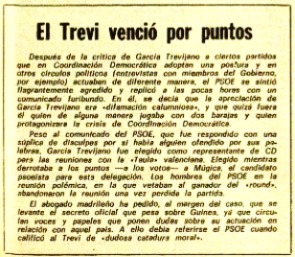 Destino · Trevi · Platajunta Valencia